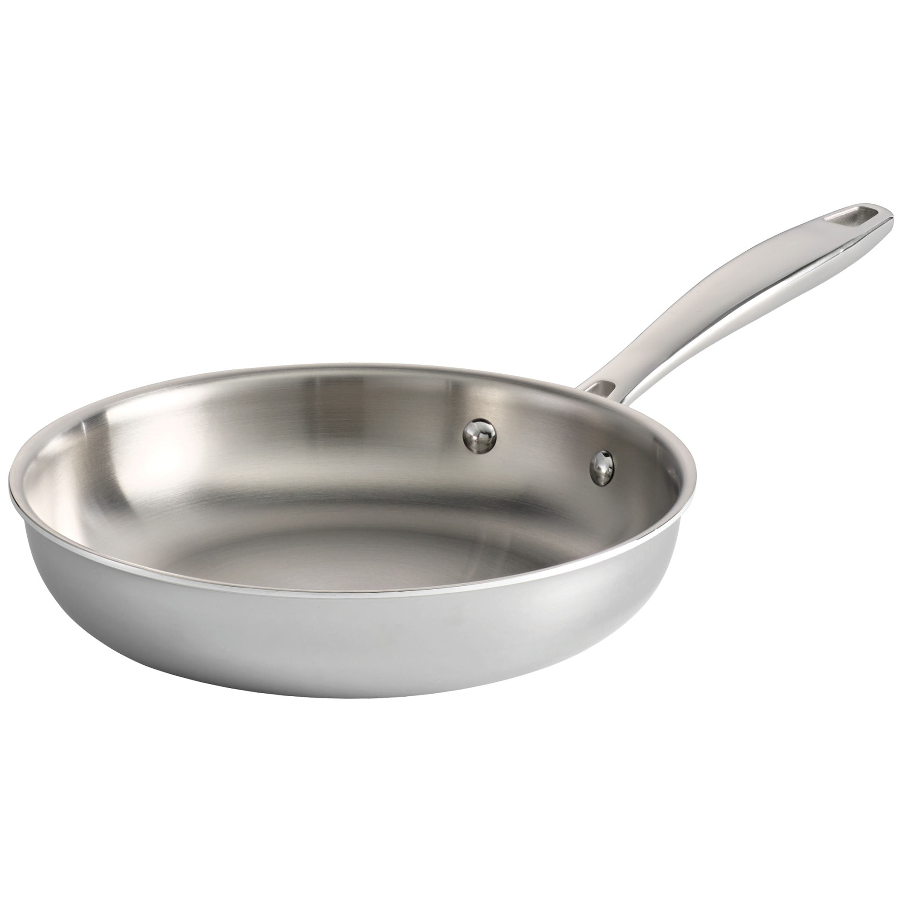 8 Inch Fry Pan Tri-Ply Clad Stainless Steel Induction – Sea – Gourmet 80116/004DS
