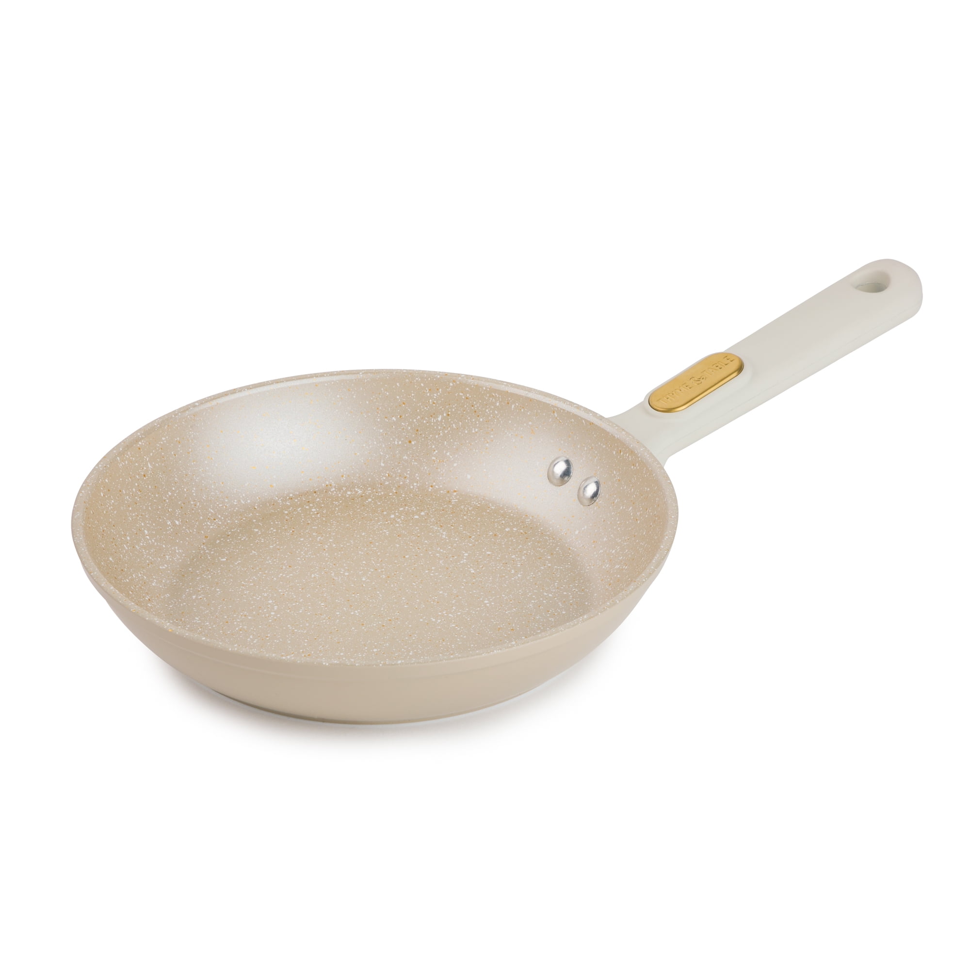 Granite Collection 8" Fry Pan Non-Stick - Taupe & Gold